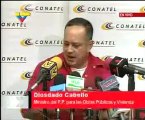 @globovision El ministro Diosdado Cabello anuncia salida del