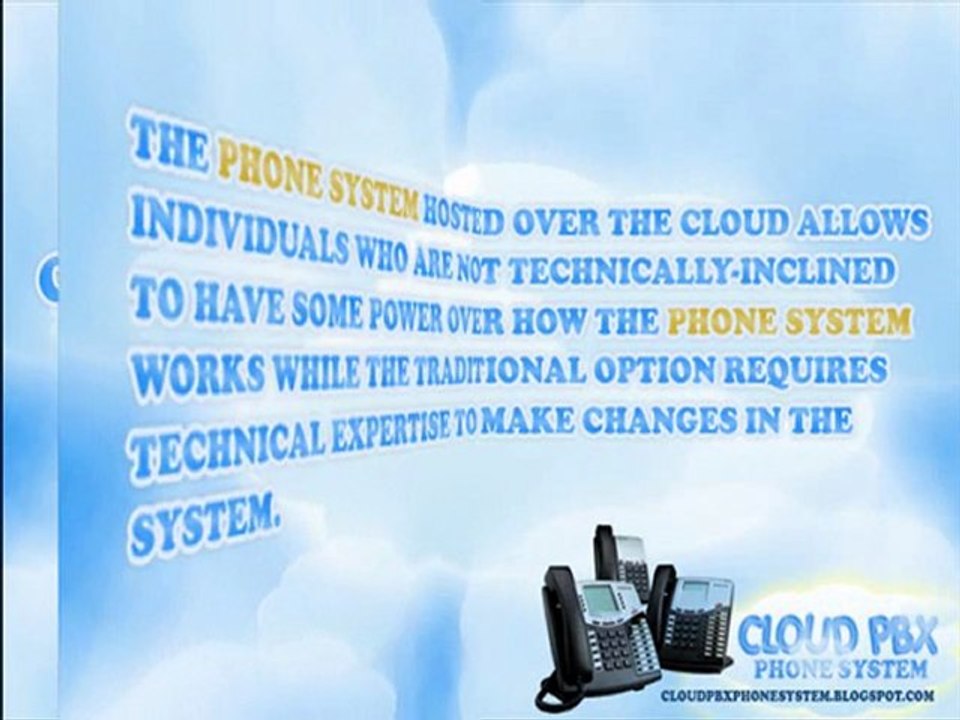 Phone System: Cloud PBX Phone System vs. Traditional Phone System