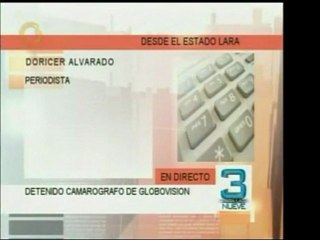 En Lara militares retuvieron a un camarógrafo de Globovision