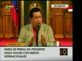 El Pdte. Chavez: los lanzacohetes denunciados por Colombia s