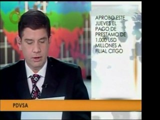 PDVSA canceló una deuda que tenía con CITGO en Estados Unido