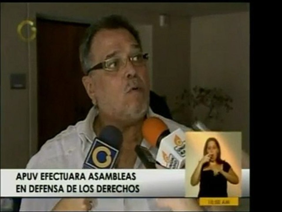 El pdte. de la Asociación de Profesores de la UCV anunció un