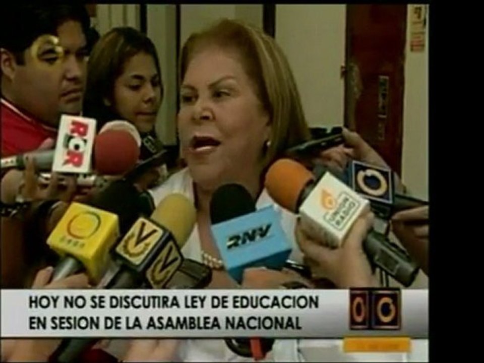 Declaraciones completas de la dip. María de Queipo respecto