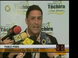 El gobernador zuliano Pablo Pérez dijo que el proyecto de Le