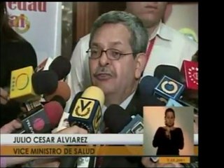El Viceministro de Salud, Julio César Alvione, habló acerca