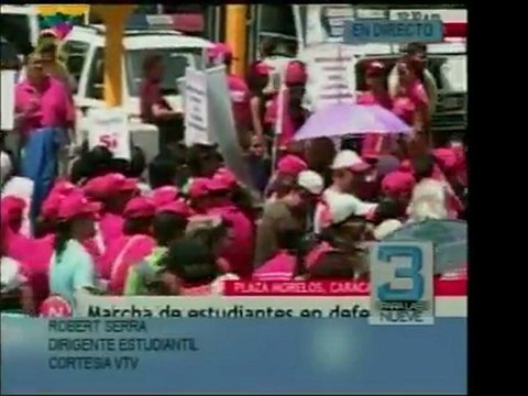 Estudiantes bolivarianos, en vocería del ex estudiante de la