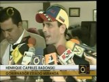 El gob. Henrique Capriles considera válido protestar por las