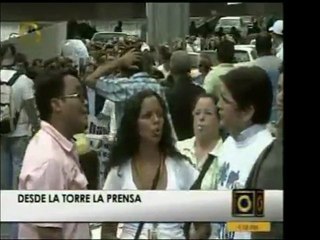 La manifestación por la agresión a periodistas ayer se despl