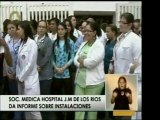 Personal médico del J.M. de Los Ríos habló acerca del actual
