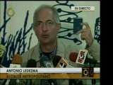 El Alcalde Mayor Antonio Ledezma fue a Fedecamaras donde se