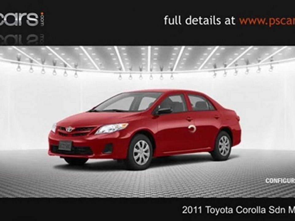 2011 Toyota Corolla Sdn Man (Natl) review