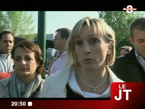 La grogne des enseignants à Rumilly