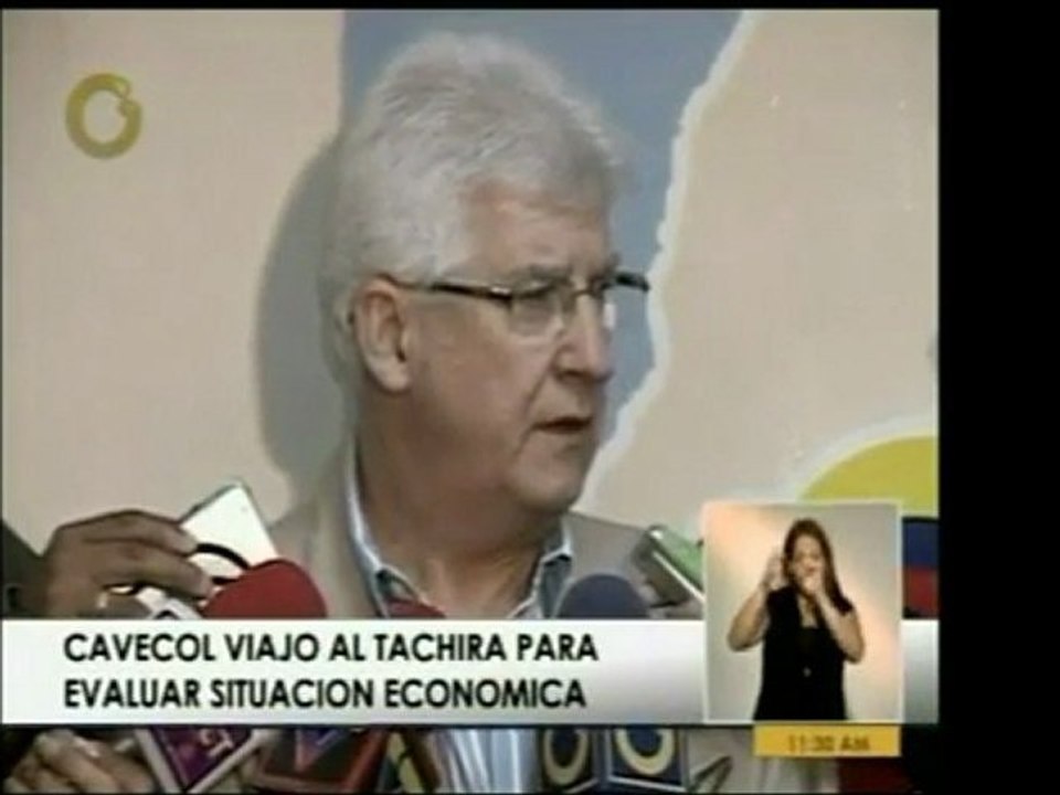 Cavecol se trasladó al estado Tachira para revisar el estado