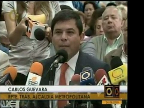 Voceros de la Alcaldía Metropolitana exponen las razones por
