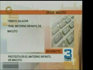 En el Hospital Materno Infantil de Macuto el personal salió