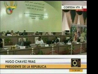 El Pdte. Chavez reiteró su invitación a la Unión Africana a