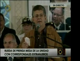 Ramos Allup busca observadores internacionales para el sabad