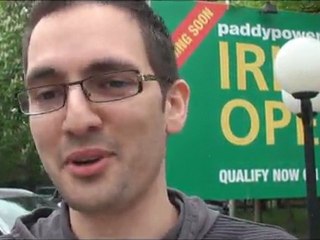 Irish Open day 1: interview Jamel Maistriaux