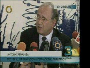 Rueda de prensa entera en Fedecámaras con Antonio Peñaloza,