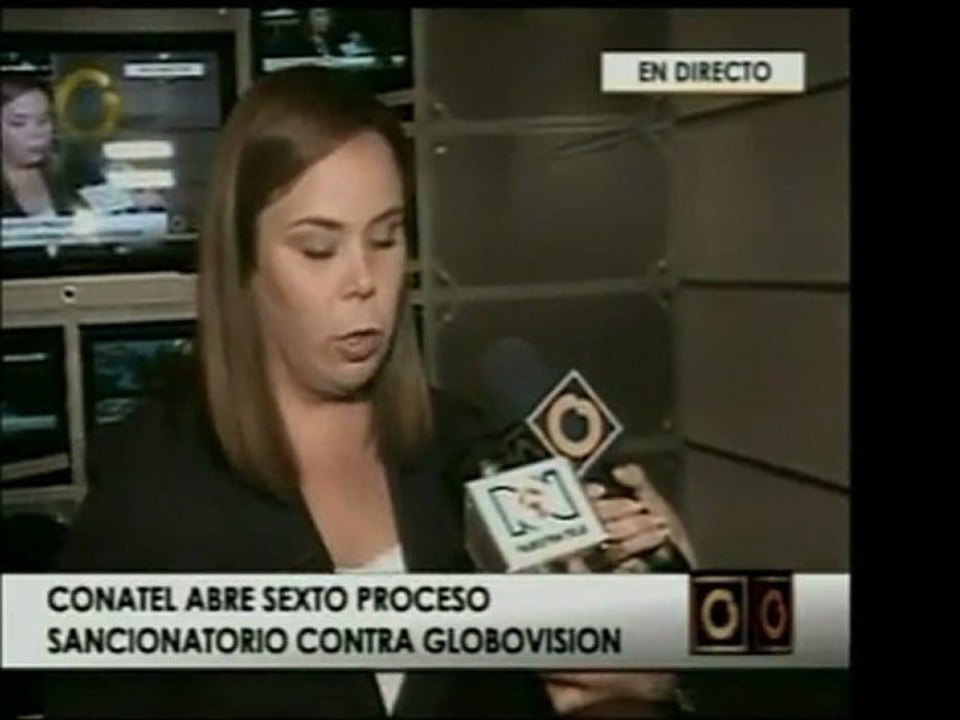 Agentes de Conatel visitaron Globovision para abrir un sexto
