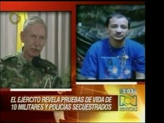 El alto mando del ejército colombiano habla acerca de la ent