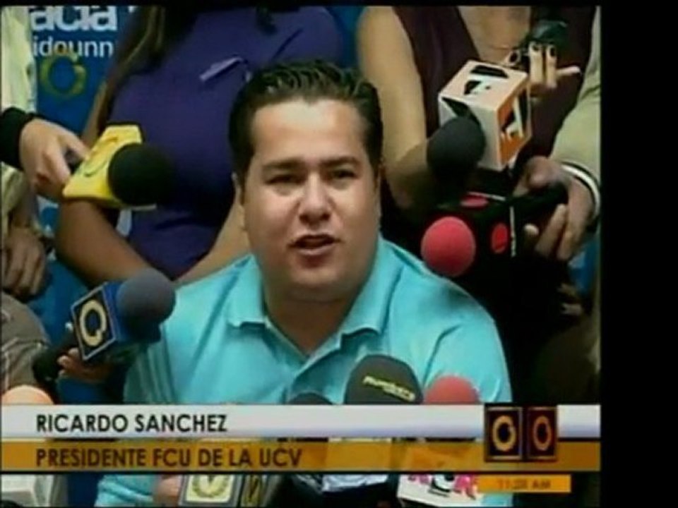 El pdte. del FCU, Ricardo Sanchez, anunció el respaldo de lo
