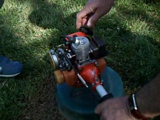 Débroussailleuse, 30 ans d'âge, après restauration  ! ! !