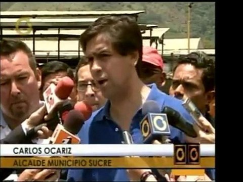 El Alcalde de Sucre, Carlos Ocariz, habló acerca de los prob