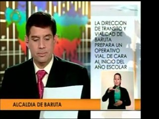 El Municipio de Baruta en Caracas anunció un operativo vial
