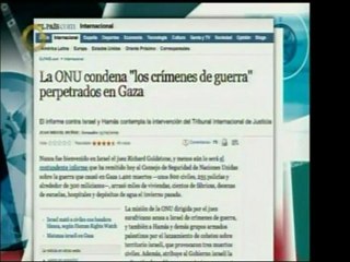La ONU condenó más crímenes de guerra cometidos en Gaza, est