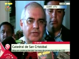 El Mons. Mario Moronta habló acerca de los aspectos positivo