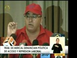 En Mercal trabajadores denunciaron acoso y represión laboral