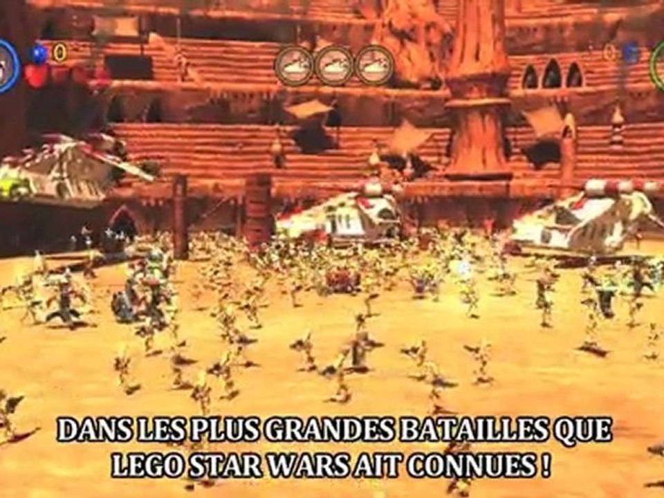 La bande-annonce de Lego Star Wars III : The Clone Wars