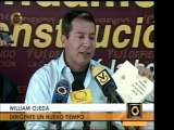 William Ojeda en nombre de Un Nuevo Tiempo pidió al Presiden