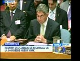 Oscar Arias habla en el Consejo de Seguridad de la ONU no só