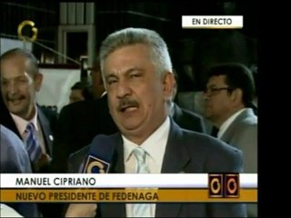 El nuevo pdte. de fedenaga, Manuel Cipriano habló acerca del