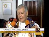 @globovision  Declaraciones del Cardenal Jorge Urosa Savino