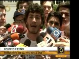 Estudiantes universitarios fueron hasta la defensoría del pu