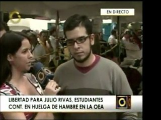 Un dirigente estudiantil dijo que la huelga en OEA seguirá p