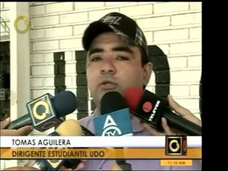 Autoridades de la UDO confirmaron que estudiantes de esa uni