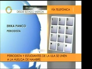 En el rectorado de la ULA estudiantes de esa institución y u