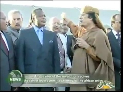 Les chasseurs canadien reculent devant le peuple lybien