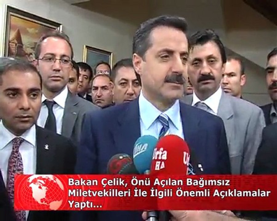 BAKAN ÇELİK ÖNEMLİ AÇIKLAMALARDA BULUNDU..... İZLE