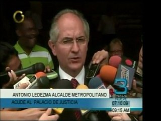 Antonio Ledezma interrumpió su viaje por Sao Paulo para asis