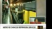 El Metro de Caracas estará paralizado entre las estaciones C