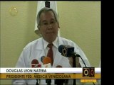 Douglas León Natera, del Colegio de Médicos, denunció el col