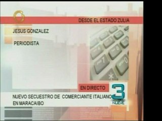 El lunes en la noche Antonio Bamfi de 64 años fue secuestrad