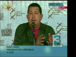 El Pdte. Chavez habla de la expropiación forzosa del Margari