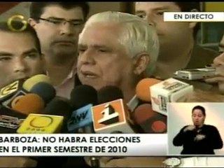 La Unidad se reunió con el CNE. Dicen hay voluntad para apro