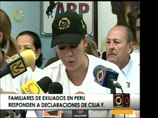 Familiares de Oscar Pérez, Didalco Bolívar y Nixon Moreno cr